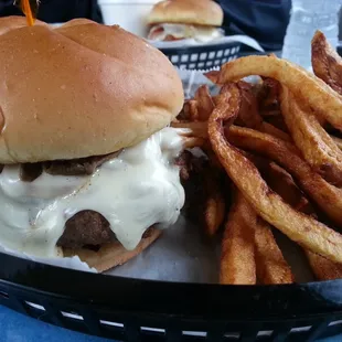 Mushroom Swiss Burger