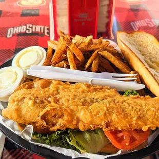 Lake Erie Fish Sandwich