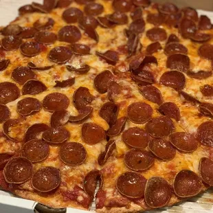 Pepperoni with extra sauce