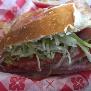 The best ham and cheese sub in Columbus!!!