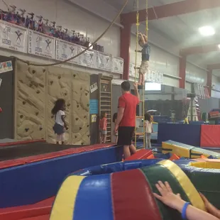 The equipment for young children