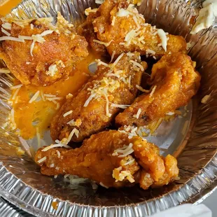 Garlic Parmesian Wings