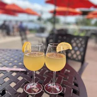 Mimosa's with Sunday brunch