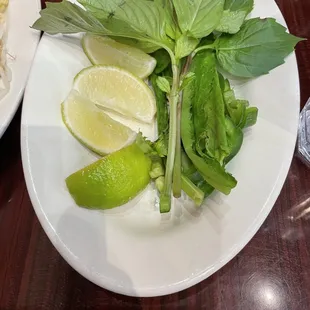 Traditional veg with pho