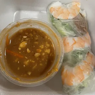 Shrimp &amp; Pork Summer roll