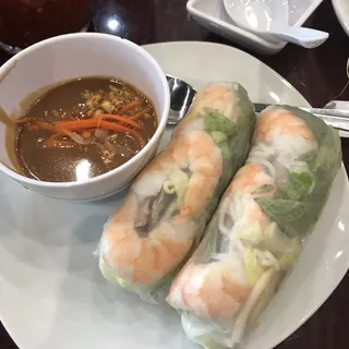 Shrimp & Pork Summer Rolls