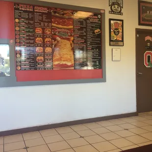 Menu options (sorry for the glare )