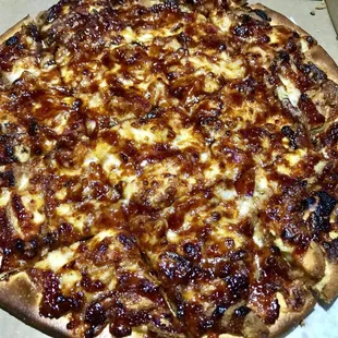 BBQ Chicken Pizza (I like well done) was ridiculous!
