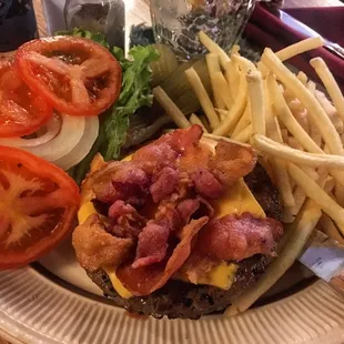 Bacon burger- Thursday's only.