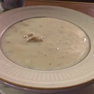 The clam chowder is excellent!