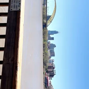 Riverfront view on the patio