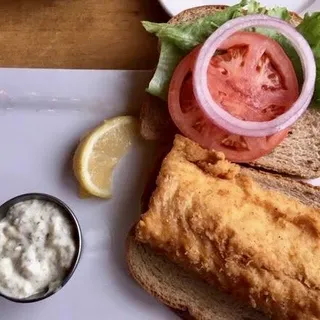 Fried Cod Sandwich (GH)