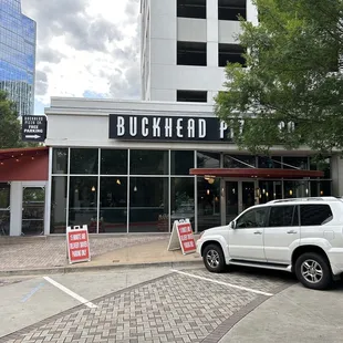 Front of Buckhead Pizza