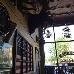 Taxidermy every where. Fun to be had here!