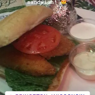 Friday Fish Fry Sandwich