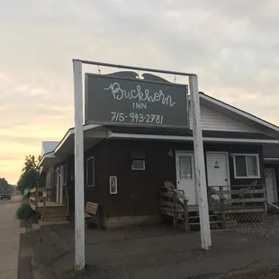 the front of the restaurant