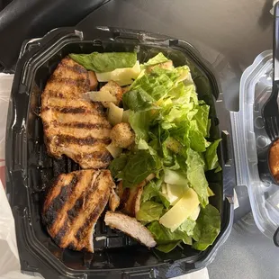 This is my barely there 20.00 salad