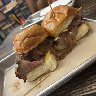 Tri-tip sliders (2/3)