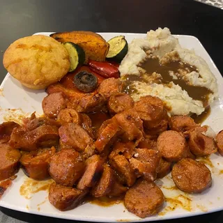 Smoked Sausage Platter