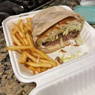 Roadhouse Bleu Burger