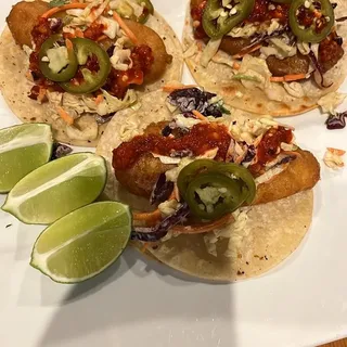 Cali Crisp Fish Tacos