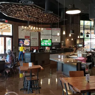 pizza, interior