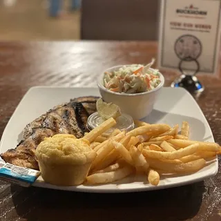 Bayou Pepper Salmon Platter