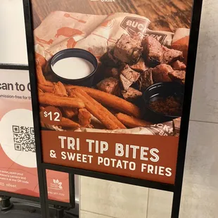 Signage reflecting special