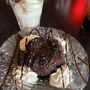 Chocolate lava cake