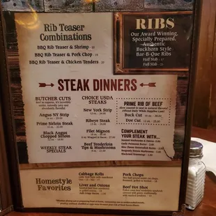 Full menu 2