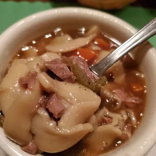 There&apos;s beef in that beef noodle soup !