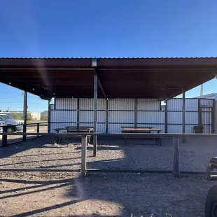 Additional seating outdoors