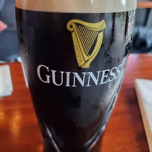 Nicely pour Guiness