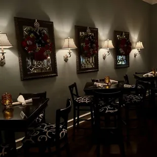 sushi and sashimi, interior