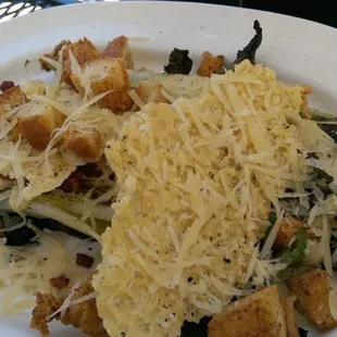 Oyster Caesar Salad
