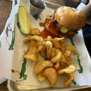 Hot Chicken Sandwich