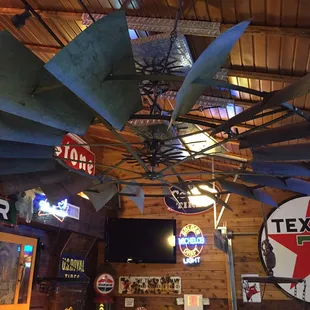 Windmill ceiling fan
