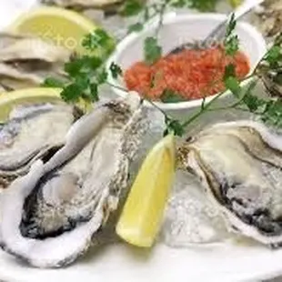 shellfish, mussels, oysters and mussels, oysters, food