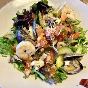 Hot Seafood Salad