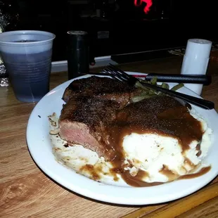 Thursday is Steak Night.  Limited quantity available.