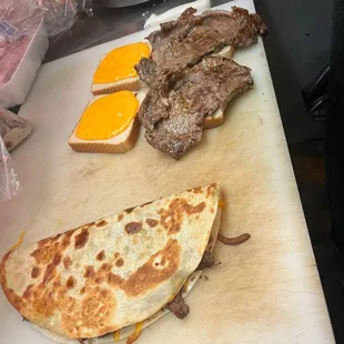 steak, food