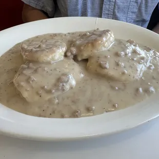 Full order biscuits and gravy