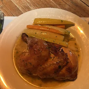 Roasted Heritage 1/2 Chicken