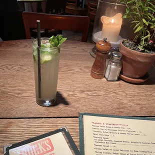 Mojito and lovely ambiance