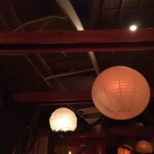 Canoe in the ceiling!