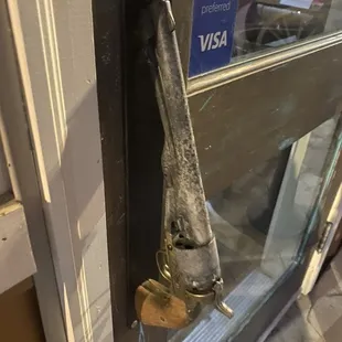 Six Shooter for door handle!