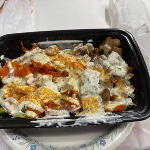 3. Chicken &amp; Lamb Combo over Salad