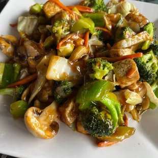 Veggies and Tofu