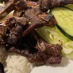 ribs, food, bbq ribs