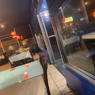 Doors left open because it's like 90F in here